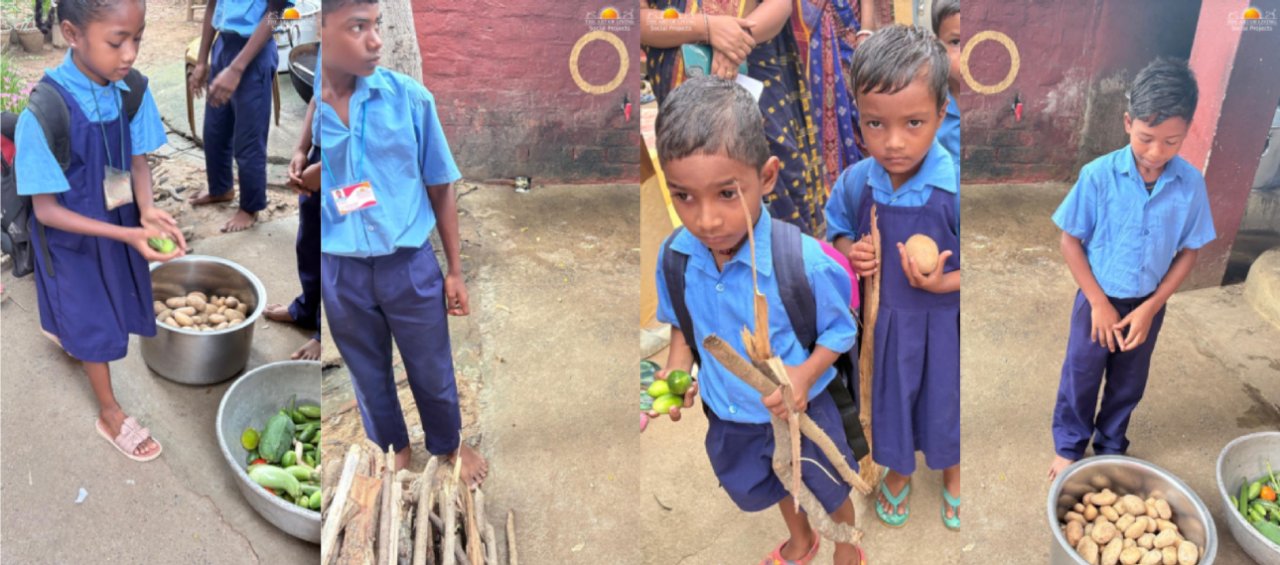 Two Sticks and a Vegetable