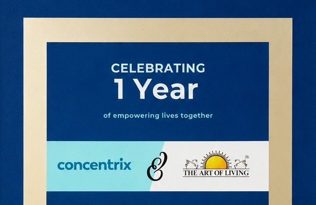 Concentrix Art of Living Partnership