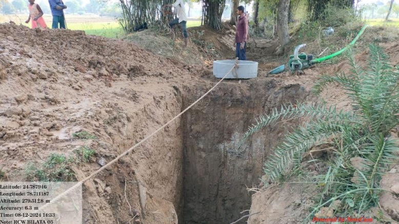 Building boulder checks, slowing the rush of water to help it soak deep into the earth