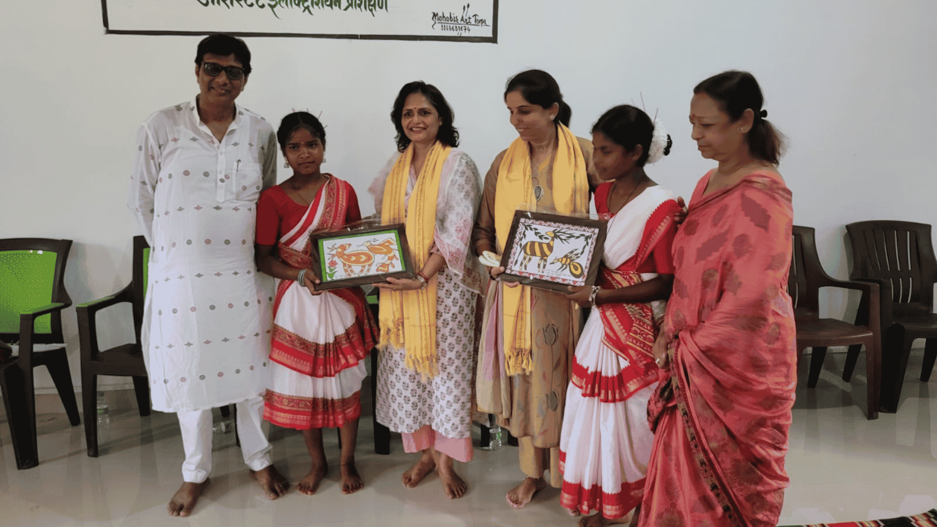 Sri Sri Vidya Mandir Khunti Visit