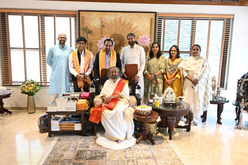 VVKI Signs MoU with HURL to Build India's Integrated Seed Bank at the Art of Living International Centre